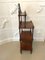 Antique Victorian Burr Walnut Whatnot Shelf, Image 4