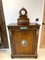 Antique Regency Quality Rosewood & Brass Inlaid Mantle Clock, Image 7