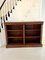 Large Antique Victorian Quality Carved Oak Open Bookcase, Image 2