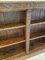 Large Antique Victorian Quality Carved Oak Open Bookcase 7