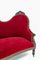 19th Century French Louis Philippe Walnut Red Banquette or Sofa, Image 5