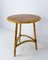 Mid-Century French Modern Rattan Side Table, 1950, Image 4