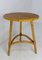 Mid-Century French Modern Rattan Side Table, 1950, Image 3