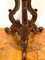 Antique Victorian Carved Walnut Stool, Image 9