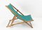 French Fabric Folding Deck Chair 2