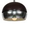 Space Age Brown Chrome Pendant Lamp from Erco, 1960s, Image 3