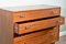 Mid-Century Danish Style Walnut & Brass Chest of Drawers by Donald Gomme for G-Plan 3