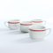 Porcelain Cups, Czechoslovakia, 1960s, Set of 4, Image 6