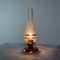 Vintage Brass & Glass Table Lamp, Czechoslovakia, 1960s 8