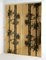 Smoked Mirror Panels with Bamboo Decor, France, 1970, Set of 2, Image 30