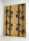 Smoked Mirror Panels with Bamboo Decor, France, 1970, Set of 2, Image 1