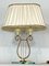 Mid-Century Italian Brass and Glass Table Lamp, 1950s, Image 4