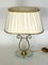 Mid-Century Italian Brass and Glass Table Lamp, 1950s, Image 5