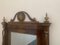 Genovese Mirror With Walnut Inlays & Small Parts in Brass, Image 4