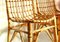 Vintage Bamboo Gina & Giada Chairs, Italy, 1960s, Set of 2 7
