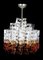 Murano Glas Deckenlampe von Carlo Nason für Mazzega, Italien, 1970er 2