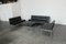 Leather Constanze Sofa and Armchairs With Stool by Johannes Spalt for Wittmann, Set of 4 4