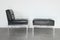 Constanze Leather Armchair With Stool by Johannes Spalt for Wittmann, Set of 2 6