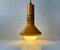 Scandinavian Modern Orange Pendant Light from Lyskær, 1970s, Image 4