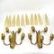 Mid-Century Wall Lights, 1950s, Set of 2, Image 2