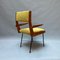 Vintage Stuhl aus Samt 10