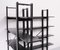 Ebonized Oak Shelving Units by Niels Gammelgaard, Denmark, 1970s, Set of 2, Image 4