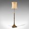 Grande Lampe Standard Ajustable en Laiton, Angleterre, 1940s 5