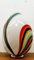 Colorful Murano Egg Table Lamp, Image 13