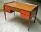 Gio Ponti zugeschriebener Teak Schreibtisch für Dassi, 1950er 1
