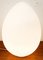 White Murano Egg Table Lamp, Image 2