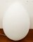 Lámpara de mesa en forma de huevo de cristal de Murano blanco, Imagen 6