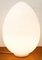 White Murano Egg Table Lamp, Image 5