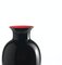 Mittelgroße schwarze Antares N.1 Vase von Nason Moretti 2