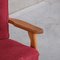 Mid-Century French Oak Armchair from Guillerme Et Chambron 7