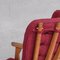 Mid-Century French Oak Armchair from Guillerme Et Chambron, Image 6