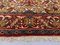 XL Vintage Arts & Crafts Red Blue Rug 13