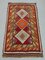 Large Vintage Qasgai Kilim Wool Rug, Image 1