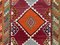 Large Vintage Qasgai Kilim Wool Rug, Image 7