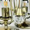 Lampade da tavolo vintage in vetro, Italia, anni '60, set di 2, Immagine 12