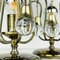 Vintage Glass Ball Table Lamps, Italy, 1960s, Set of 2, Image 10