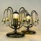 Vintage Glass Ball Table Lamps, Italy, 1960s, Set of 2 13