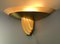 Vintage Bronze Rahmen Mod. 542 Wandlampe, 1980 3