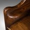 Large Antique English Elm & Oak Bow Form Bench Seat, 1750s 10