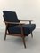 Vintage Danish Teak Lounge Chair, 1970s, Image 1