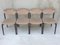 Vintage Dining Chairs by Gianfranco Frattini, Set of 4, Image 3