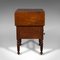 Antique English Victorian Ships Wash Stand, 1850s 4