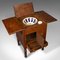 Antique English Victorian Ships Wash Stand, 1850s, Image 8