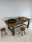 Beech and Oak Dining Table, 1950s 5