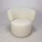 Club Chairs & Pouf by Rolf Benz, Set of 3 15