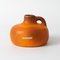 Vase en Céramique Orange par Kurt Tschörner pour Otto Keramik 1